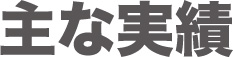 実績